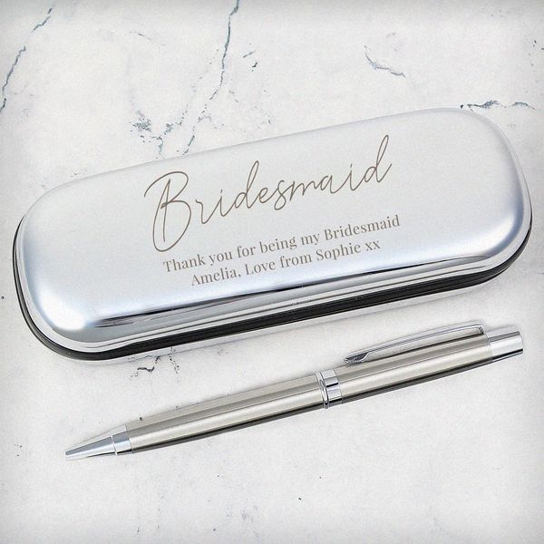 (image for) Personalised Free Text Pen and Box Set - Click Image to Close