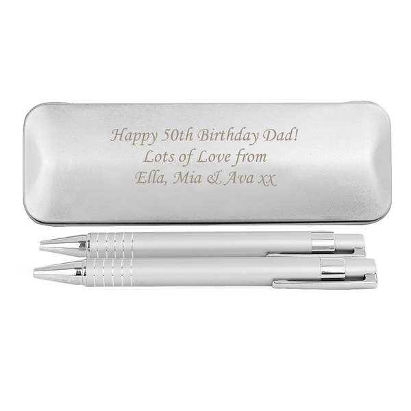 (image for) Personalised 2 Pen Box Set - Click Image to Close