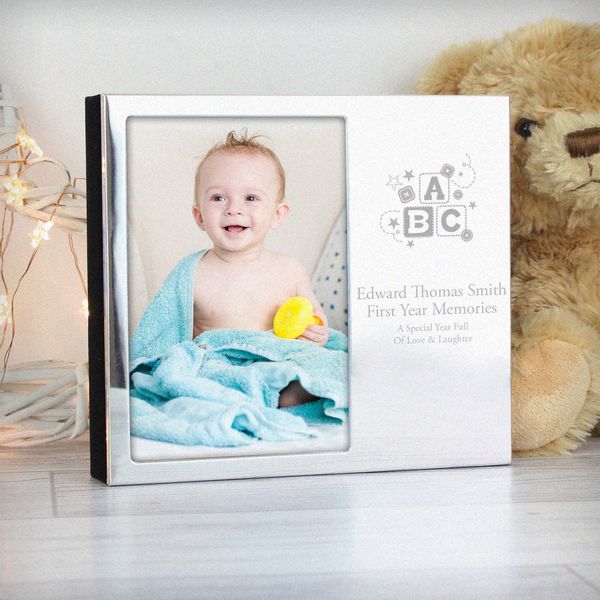 (image for) Personalised ABC Photo Frame Album 6x4 - Click Image to Close