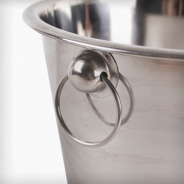 Modal Additional Images for Personalised Any Message Stainless Steel Ice Bucket