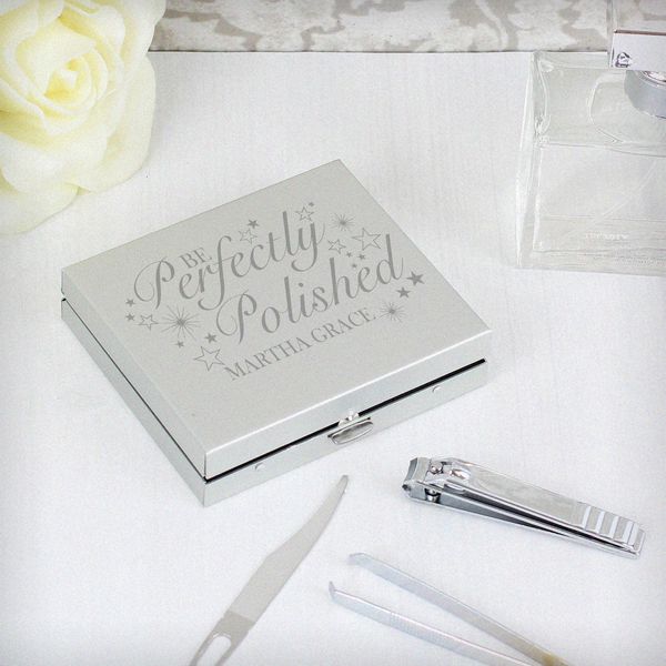 (image for) Personalised Perfectly Polished Manicure Set - Click Image to Close