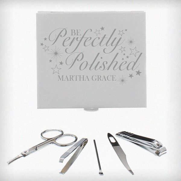 (image for) Personalised Perfectly Polished Manicure Set - Click Image to Close