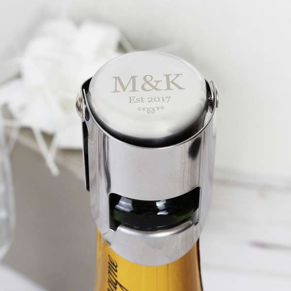 (image for) Personalised Monogram Bottle Stopper - Click Image to Close