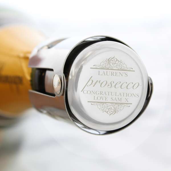 Modal Additional Images for Personalised Prosecco Bottle Stopper