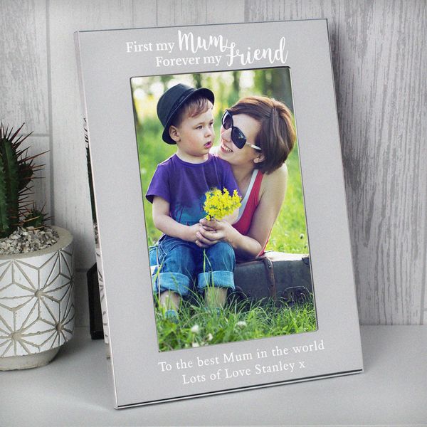Modal Additional Images for Personalised 4x6 First my Mum... Frame