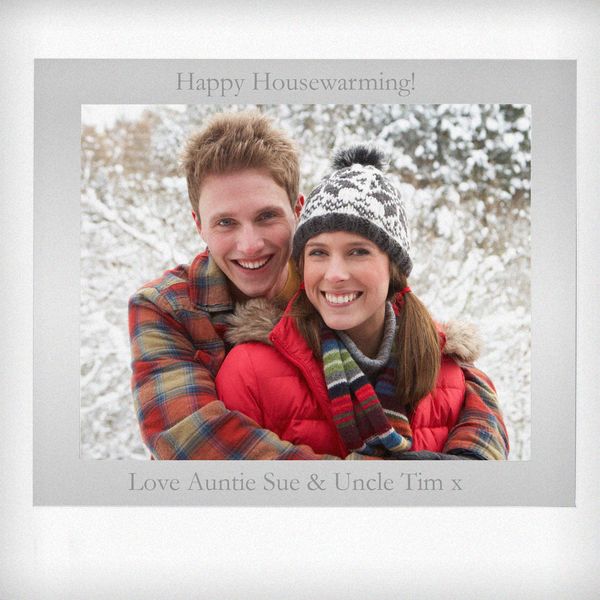 Modal Additional Images for Personalised 10x8 Silver Photo Frame