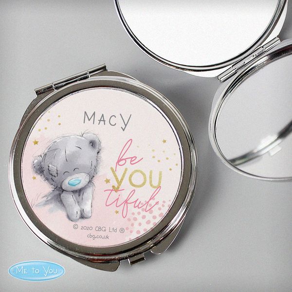 (image for) Personalised Me To You Be-You-Tiful Compact Mirror - Click Image to Close