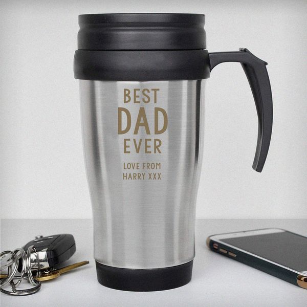 (image for) Personalised Free Text Travel Mug - Click Image to Close