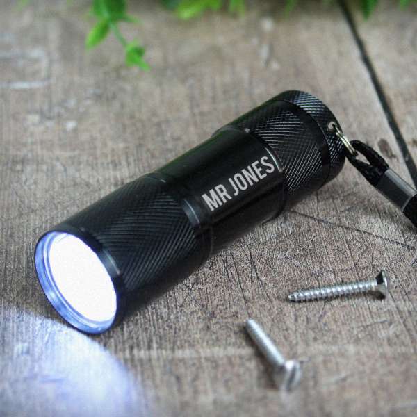 (image for) Personalised Name Only Mini Torch - Click Image to Close