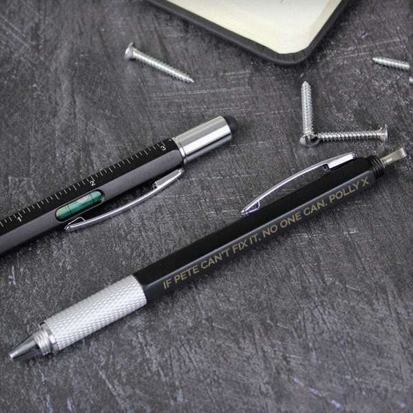 (image for) Personalised Free Text Multi Tool Pen - Click Image to Close