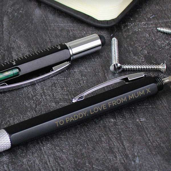 (image for) Personalised Free Text Multi Tool Pen - Click Image to Close