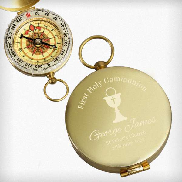 Modal Additional Images for Personalised First Holy Communion Compass