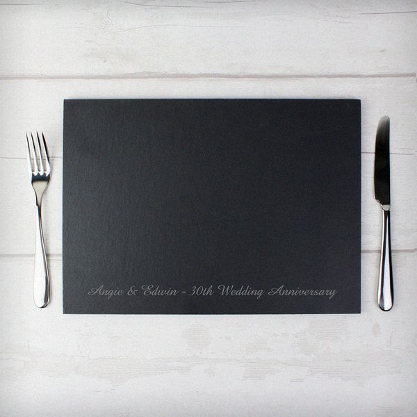 (image for) Personalised Engraved Slate Board - Click Image to Close