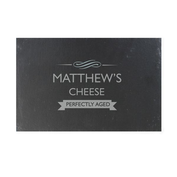 Modal Additional Images for Personalised Perfectly Aged Slate Cheeseboard