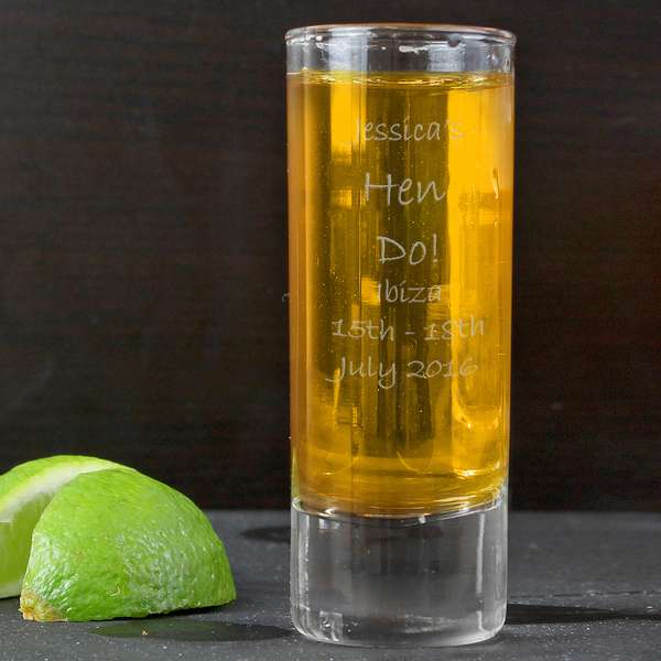 (image for) Personalised Engraved Shot Glass - Click Image to Close