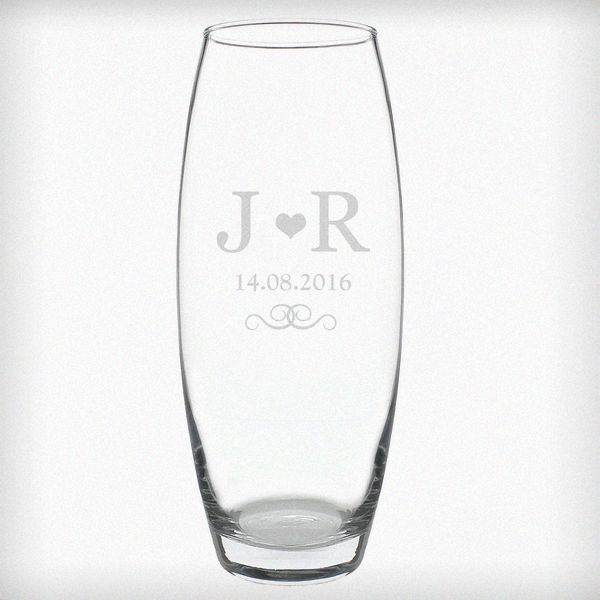 Modal Additional Images for Personalised Monogram Bullet Vase