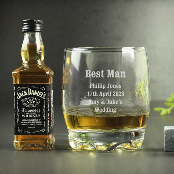 Modal Additional Images for Personalised Tumbler and Whiskey Miniature Set