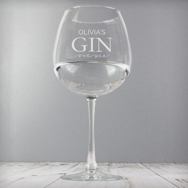 Modal Additional Images for Personalised Gin Balloon Glass