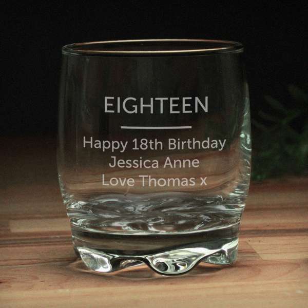 (image for) Personalised Free Text Tumbler - Click Image to Close