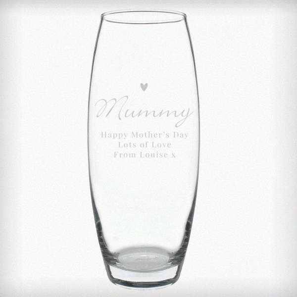 Modal Additional Images for Personalised Love Heart Bullet Vase