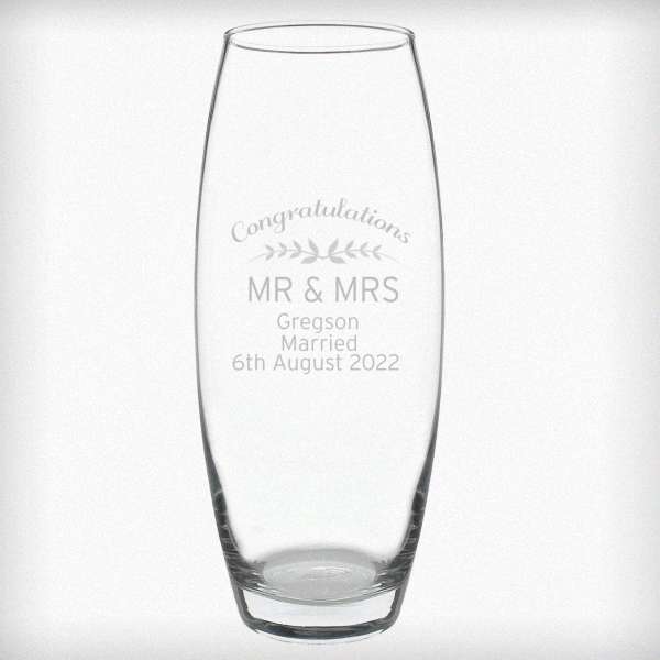 Modal Additional Images for Personalised Classic Bullet Vase