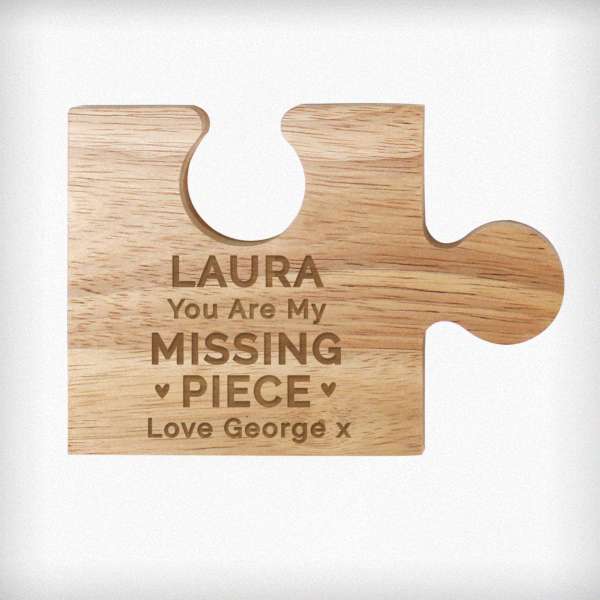 Modal Additional Images for Personalised My Missing Piece Jigsaw Piece