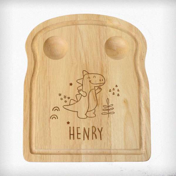 Modal Additional Images for Personalised Dinosaur Egg & Toast Board