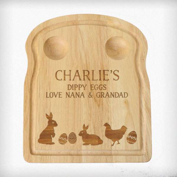 (image for) Personalised Spring Egg & Toast Board - Click Image to Close