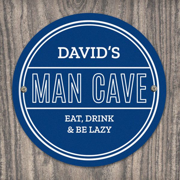 Modal Additional Images for Personalised Man Cave Heritage Plaque