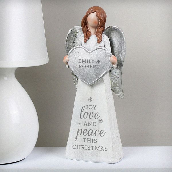Modal Additional Images for Personalised Christmas Angel Ornament