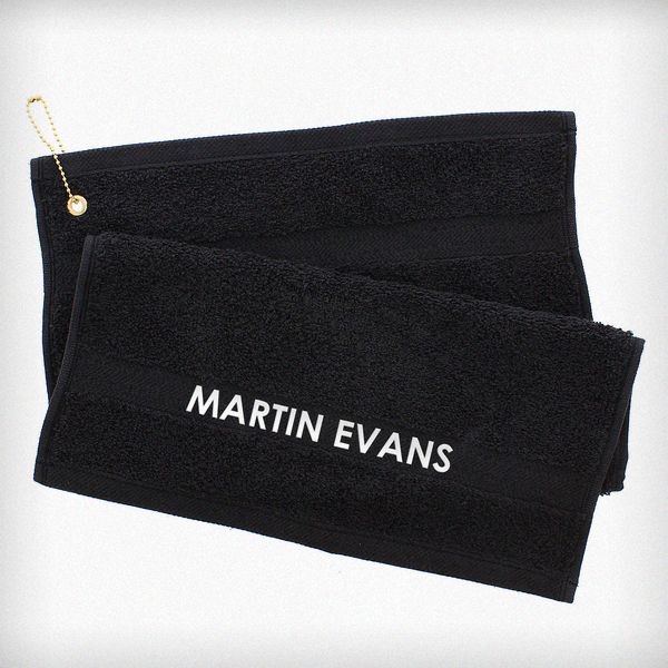 (image for) Personalised Golf Towel - Click Image to Close