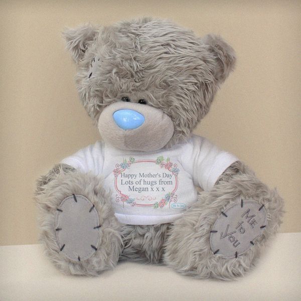 (image for) Personalised Me To You Bear with Floral T-Shirt