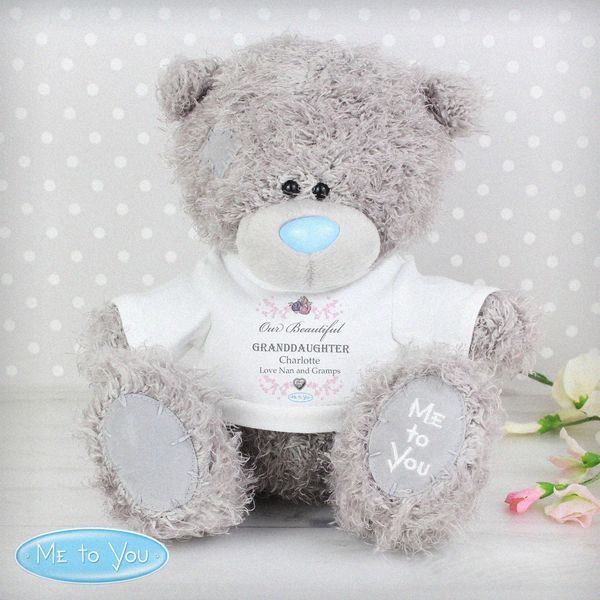 Modal Additional Images for Personalised Me To You Flower Girl Teddy with T-Shirt
