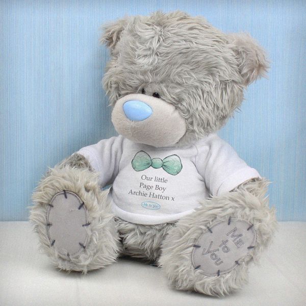 (image for) Personalised Me To You Page Boy Bear with T-Shirt - Click Image to Close