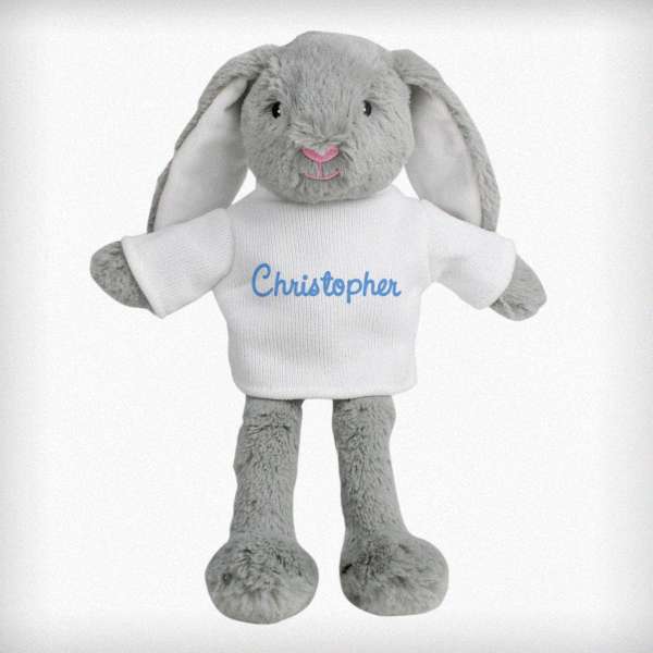 Modal Additional Images for Personalised Blue Name Only Bunny