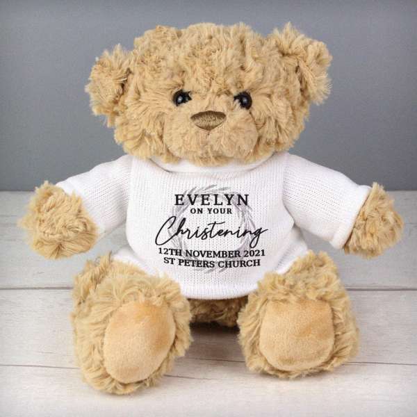 (image for) Personalised 'Truly Blessed' Teddy Bear