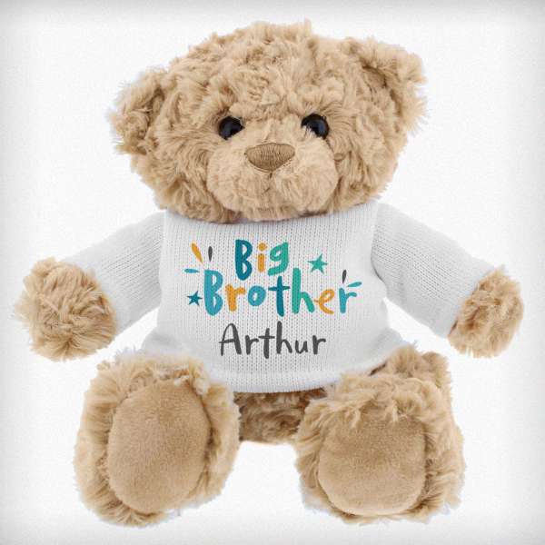 Modal Additional Images for Personalised Big Brother Teddy Bear
