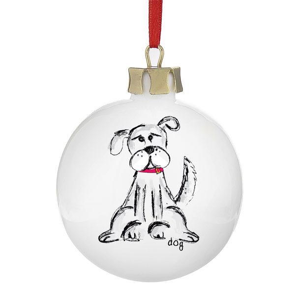 Modal Additional Images for Personalised Dog Bauble