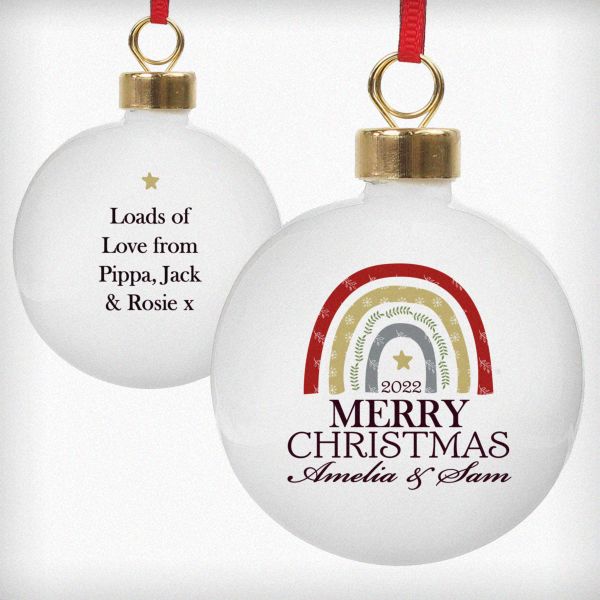 Modal Additional Images for Personalised Christmas Lockdown Year Bauble