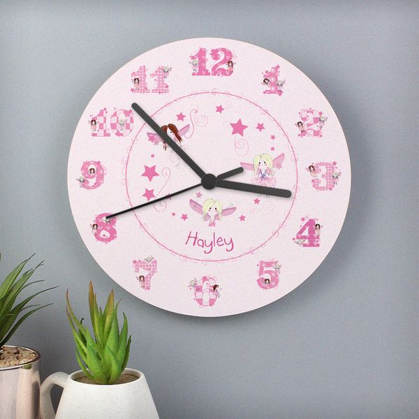 (image for) Personalised Fairy Clock - Click Image to Close