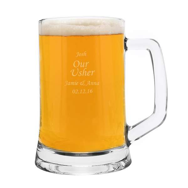 (image for) Beer Gift Personalised Pint Stern Tankard - Click Image to Close