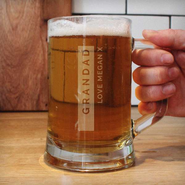 Modal Additional Images for Personalised Free Text Pint Stern Tankard