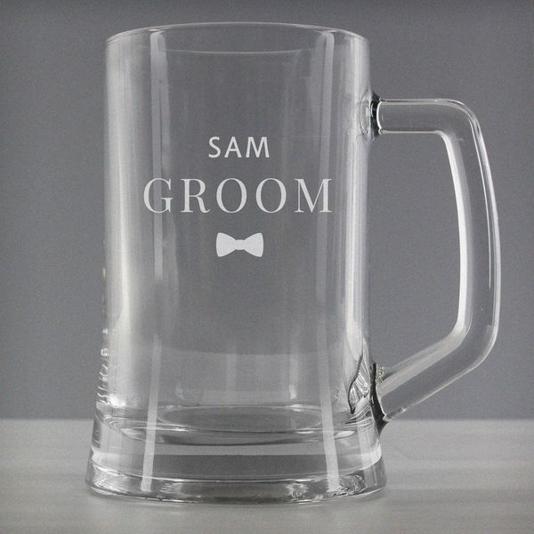 Modal Additional Images for Personalised Groom Pint Stern Tankard