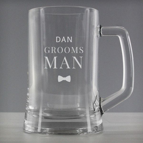 Modal Additional Images for Personalised Groomsman Pint Stern Tankard