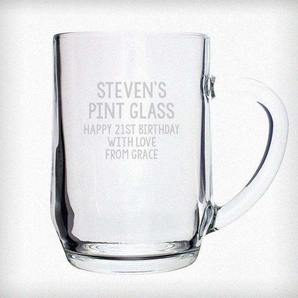 (image for) Personalised Free Text Tankard - Click Image to Close