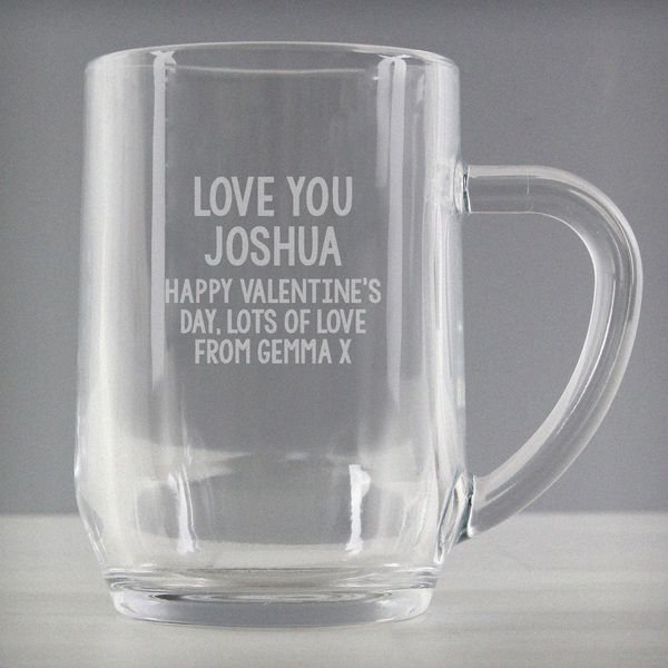 (image for) Personalised Free Text Tankard - Click Image to Close