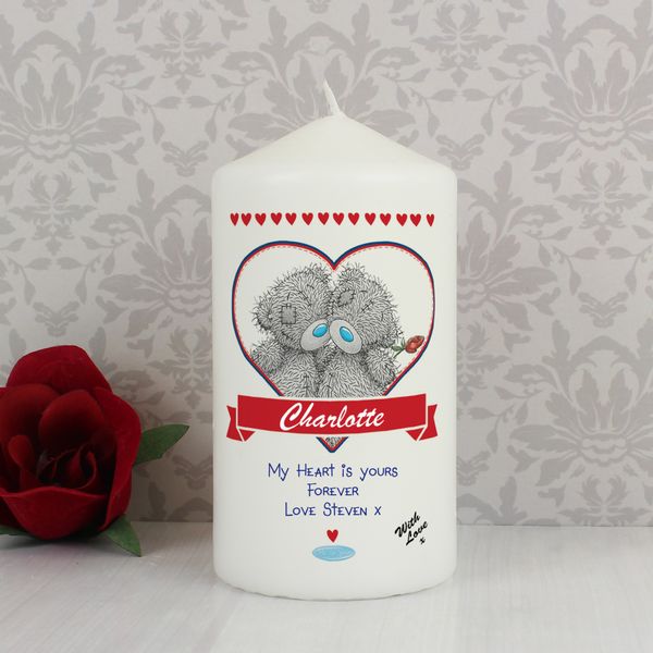 (image for) Personalised Me to You Couple Candle - Click Image to Close