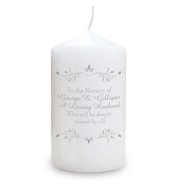 (image for) Personalised Sentiments Candle - Click Image to Close