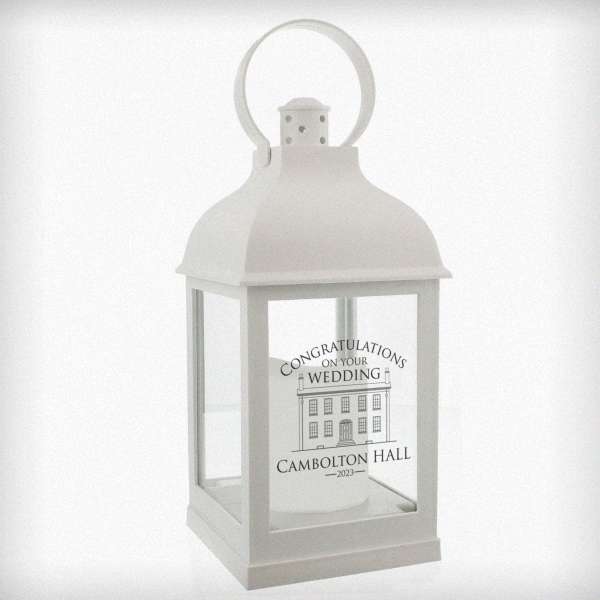 Modal Additional Images for Bespoke Design White Lantern