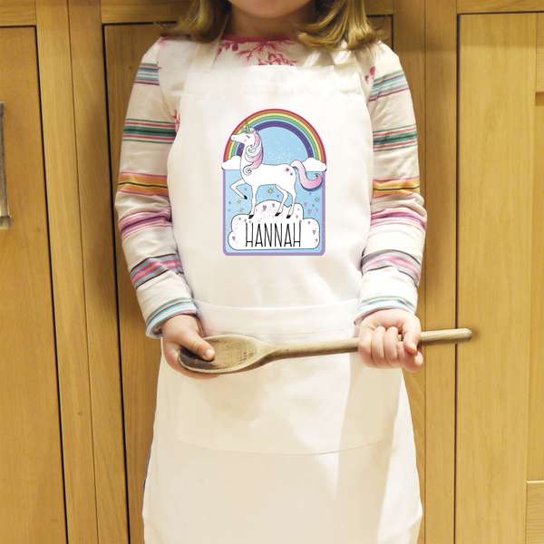 Modal Additional Images for Personalised Unicorn Kids Apron